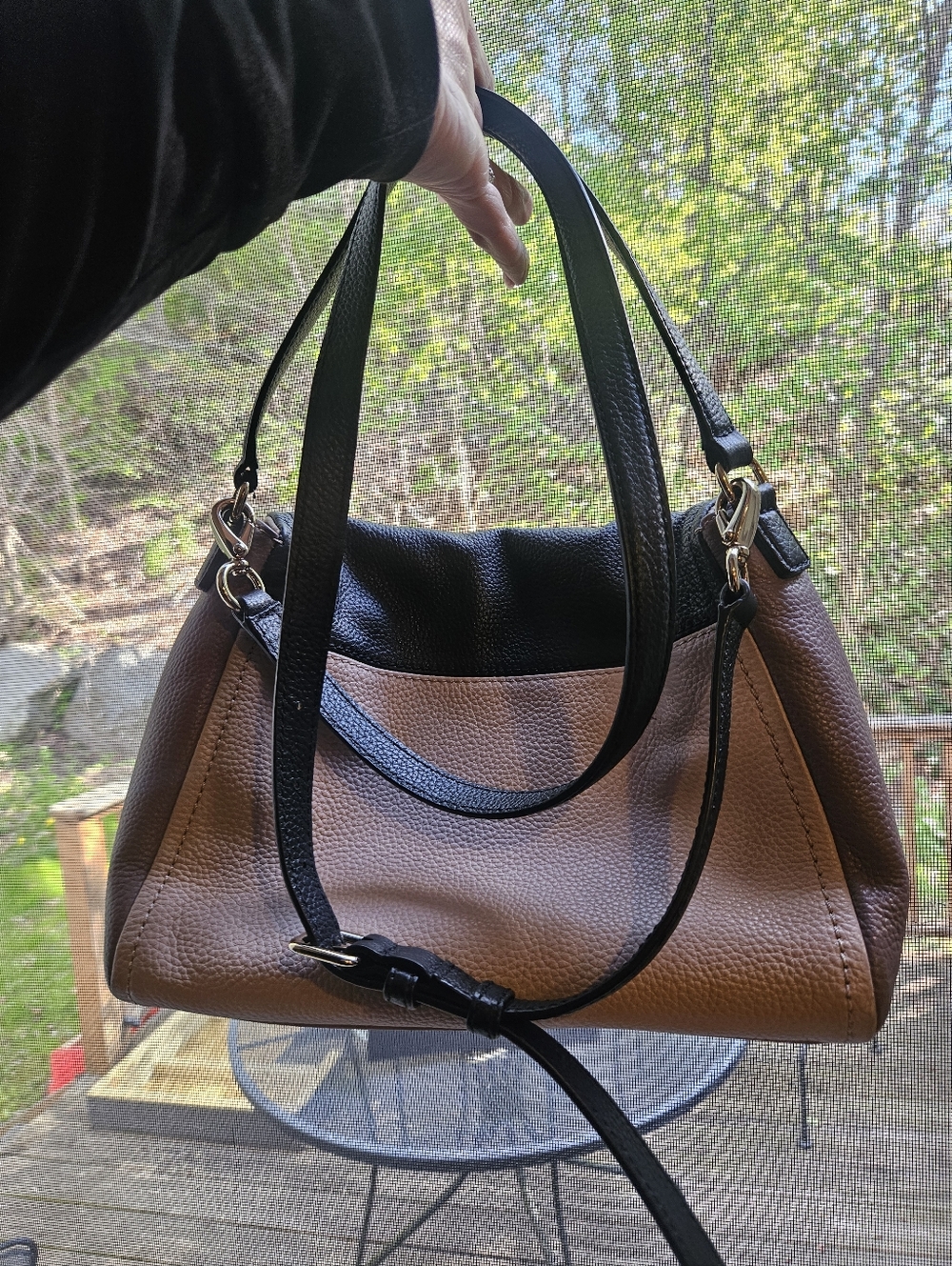 kate spade Black and Light Pink Crossbody Bag - Picture 4 of 9